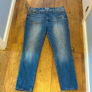 Sonoma straight leg jeans size 16R, blue, like new.